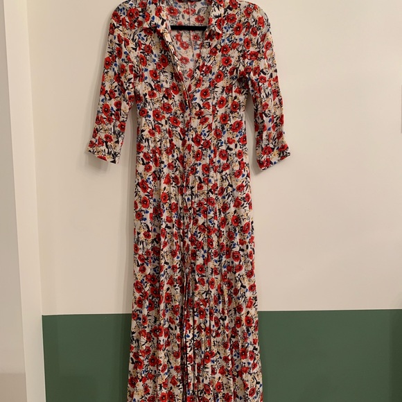 Zara | Maxi Floral Dress - Picture 5 of 7